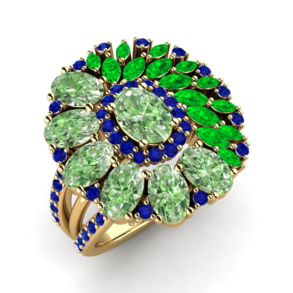 18ct Yellow Gold Ring Britta