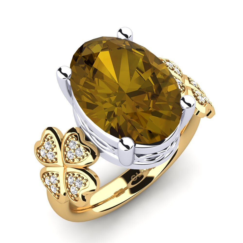 14K Geel & Wit Goud Ringen Brittaney