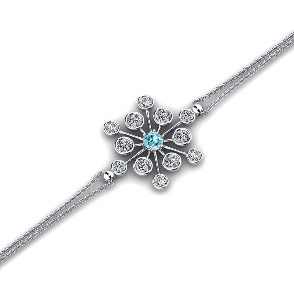 Blue Zircon Women's Bracelet Brodee