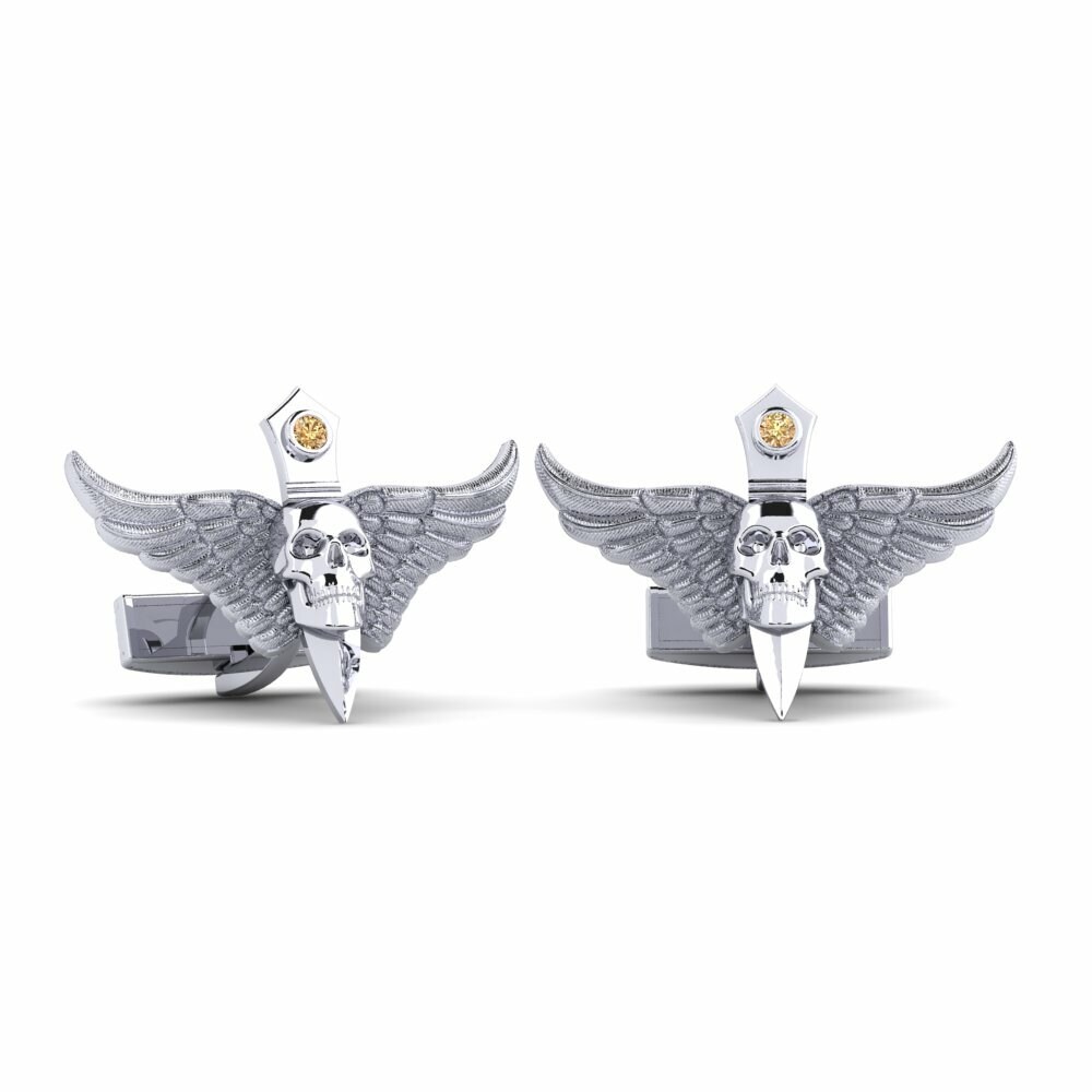 Brown Diamond Cufflink Bronzor