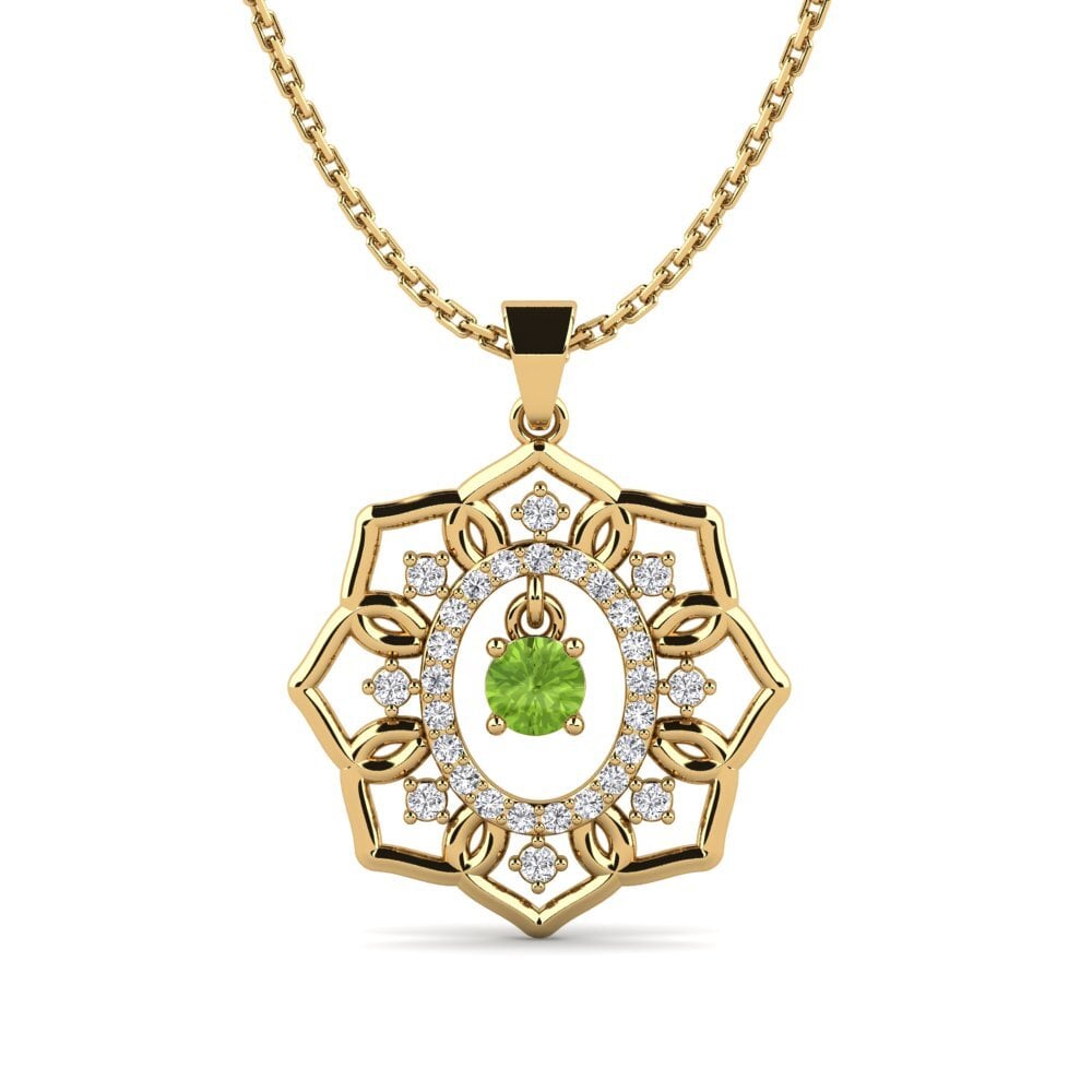 Peridot Women's Pendant Brop