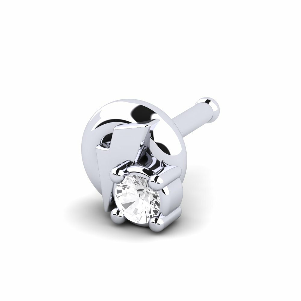 Diamant-saffier Neus Pin Brouille