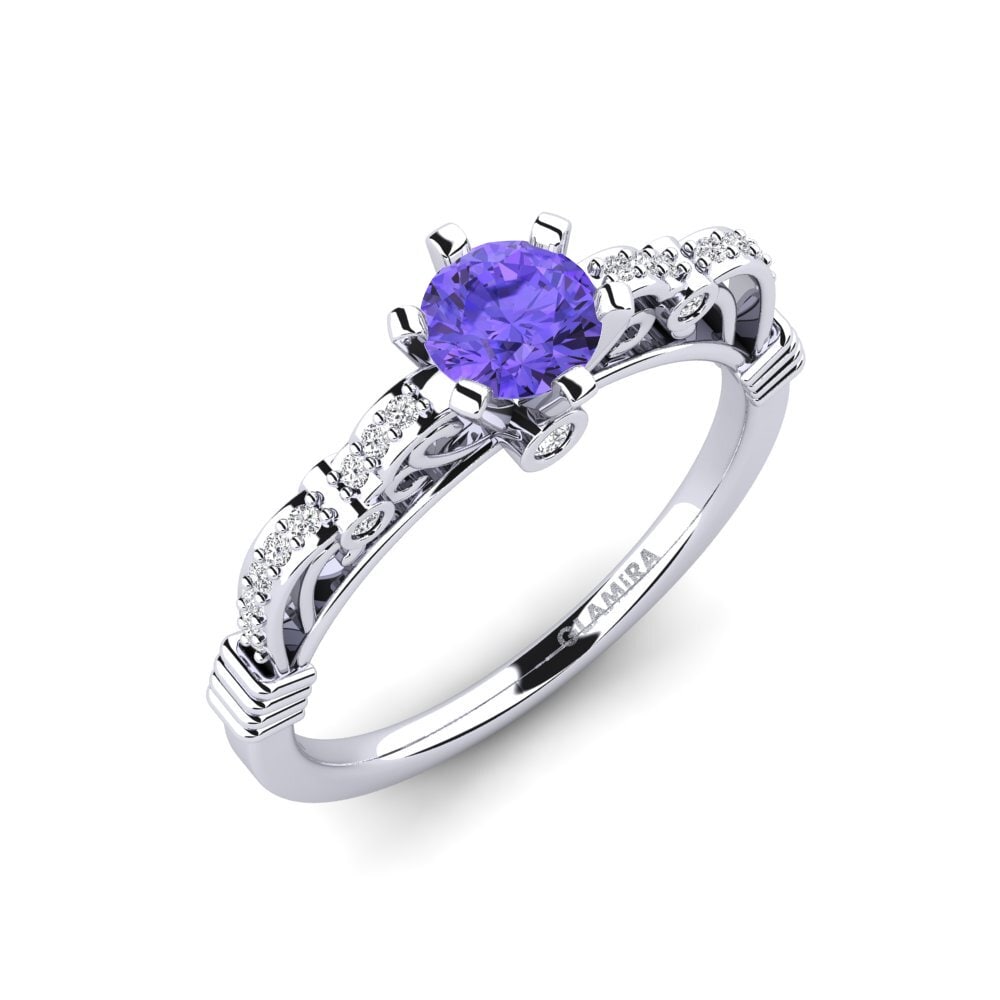 Tanzanite Engagement Ring Brunella