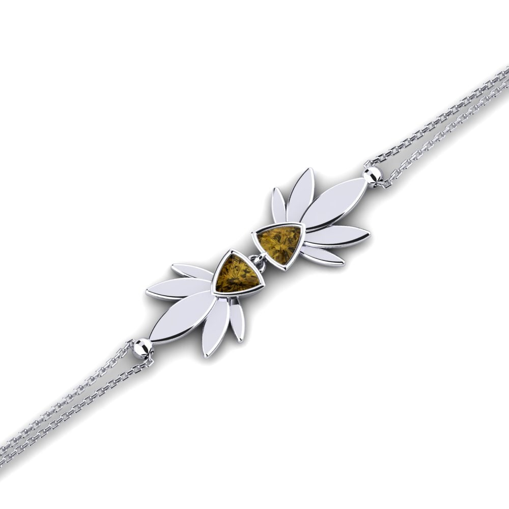 Paladio Circón Marrón Bracelet Brunnehilde