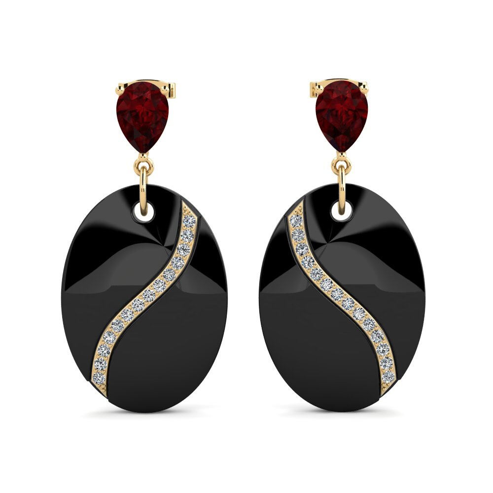 Garnet Women's Earring Brunner