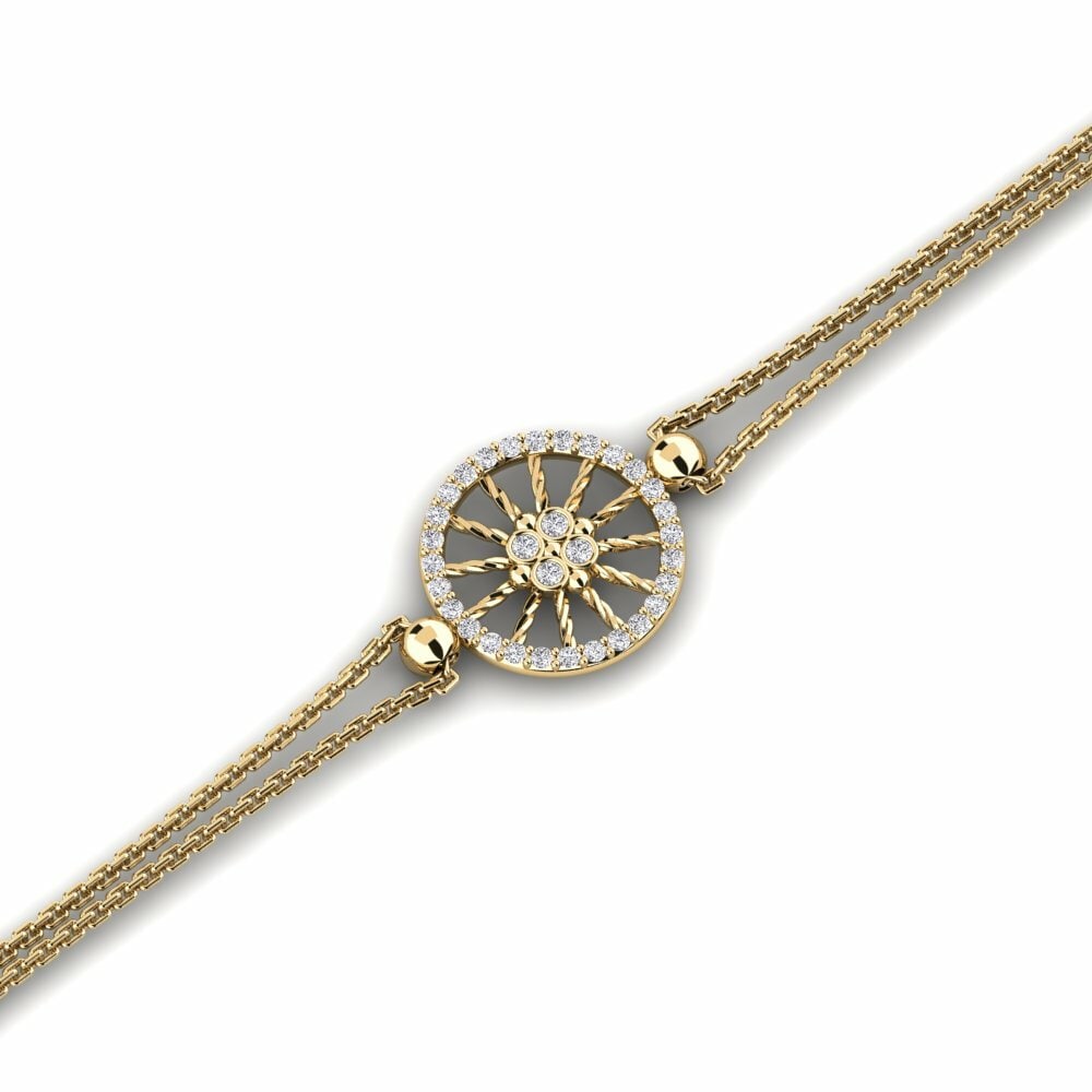Diamant De Synthèse Bracelet pour femme Budwo