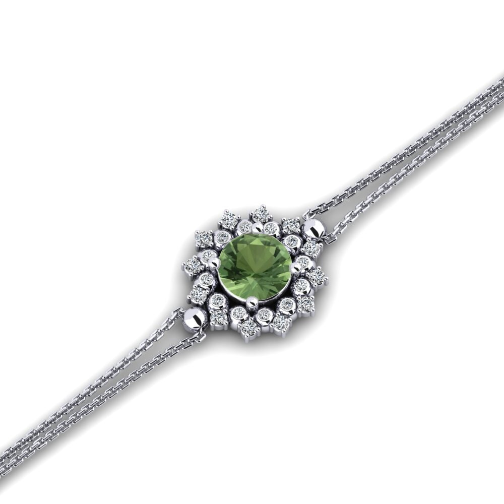 Green Sapphire Women's Bracelet Buendi