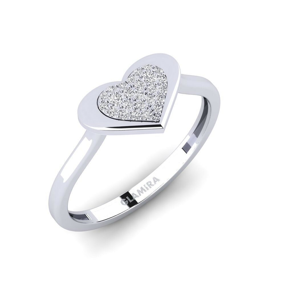 14k White Gold Ring Bufada