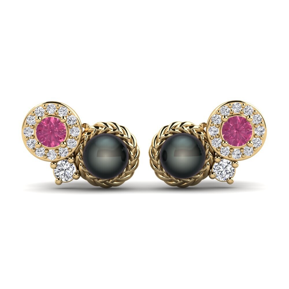 Pink Tourmaline Women's Earring Bunga