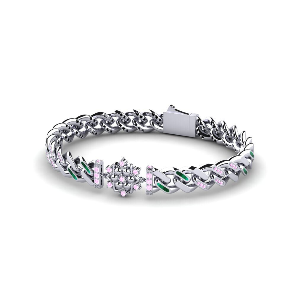 Pink Sapphire Women's Bracelet Buor