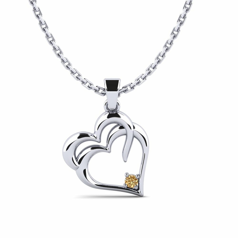 Colgante de Mujer Burier Diamante café