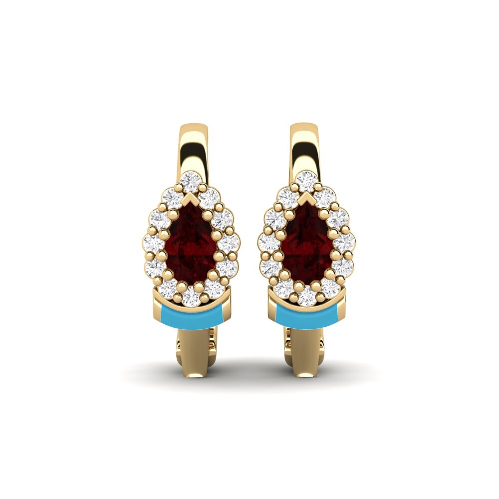 Garnet Women's Earring Burnie