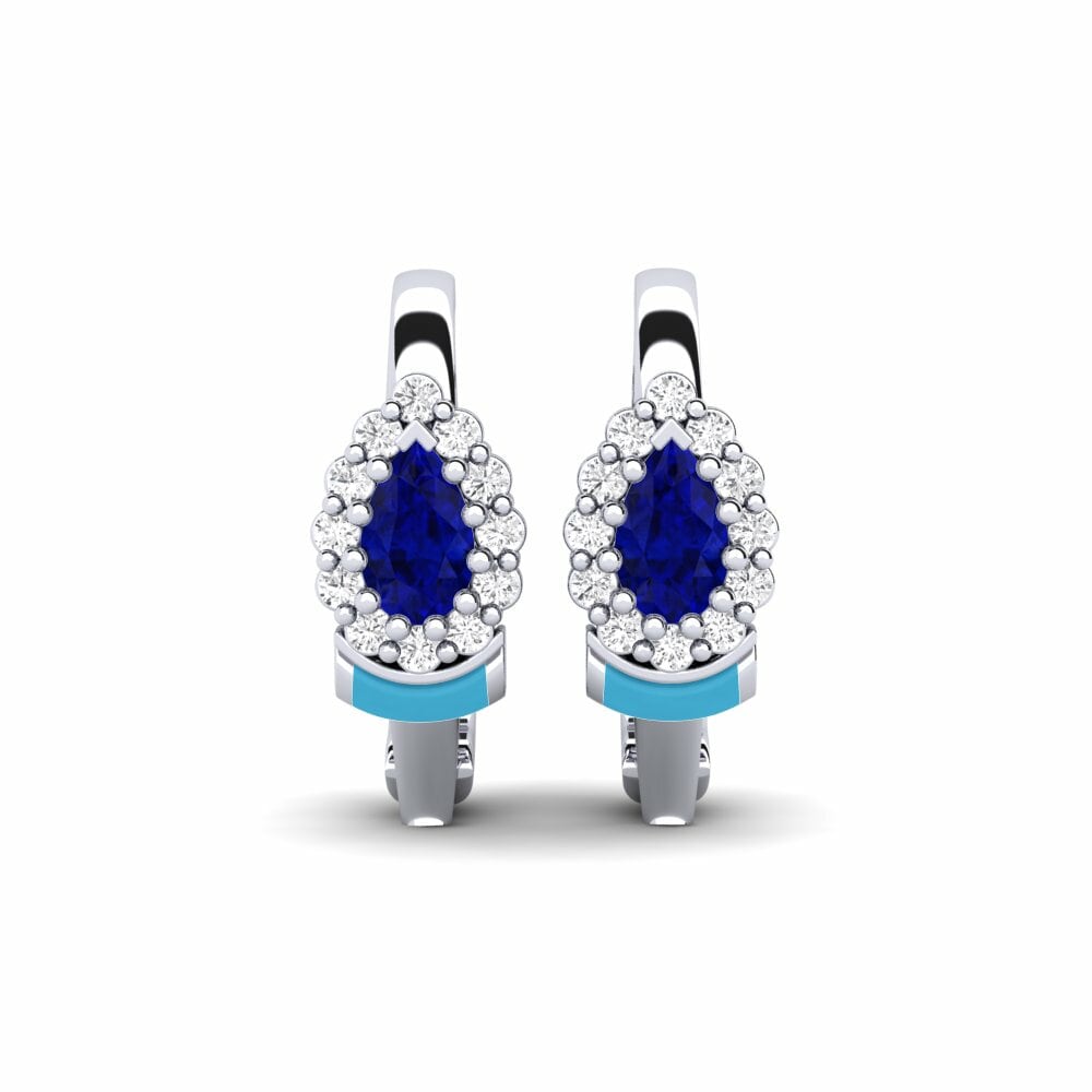 Argento 925 Orecchino da donna Burnie