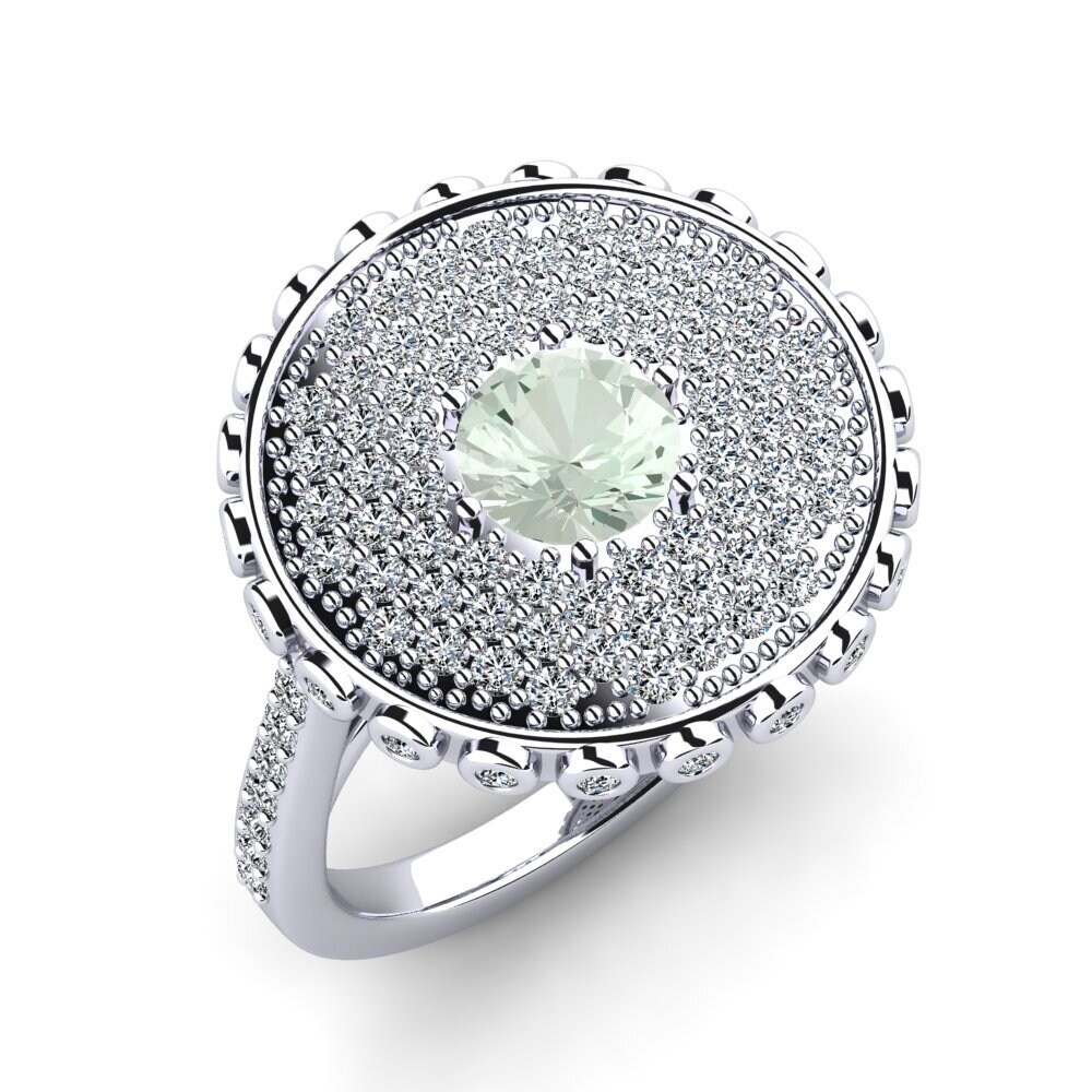 Améthyste Verte Bague Burt