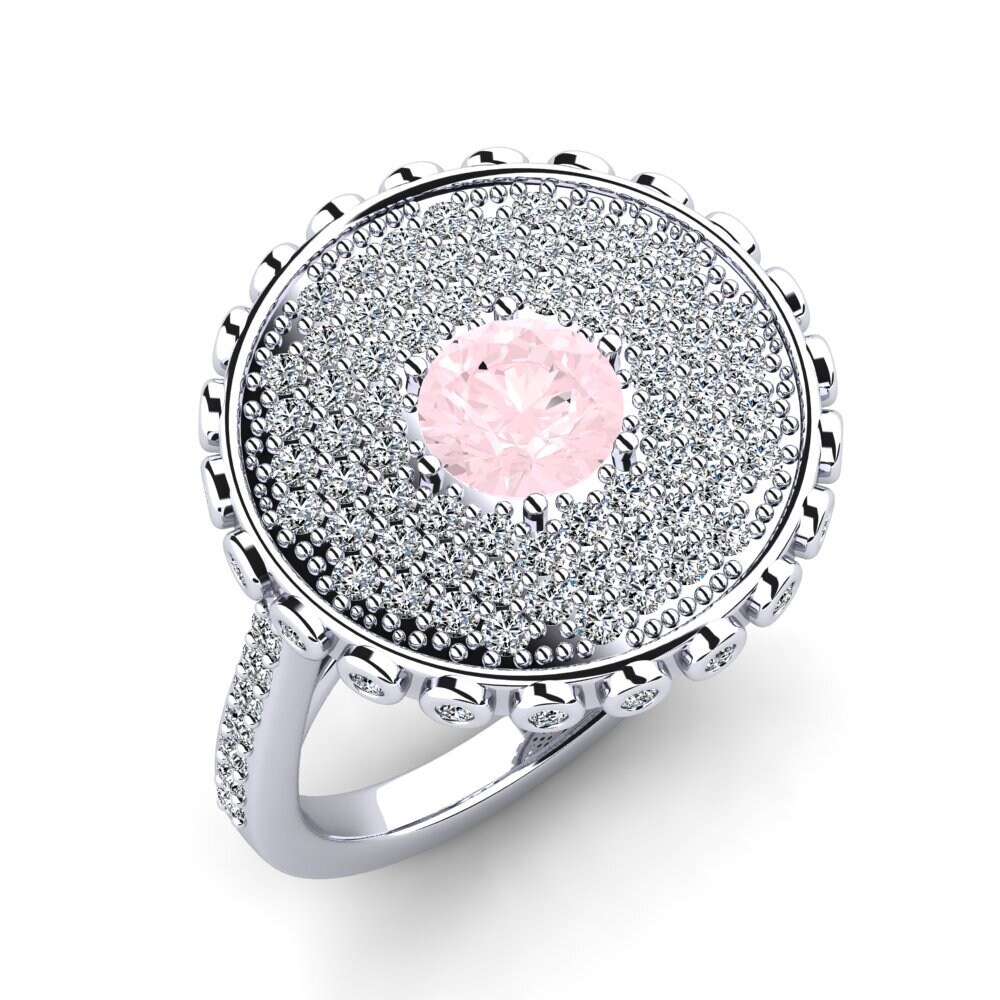 Quartz Rose Bague Burt