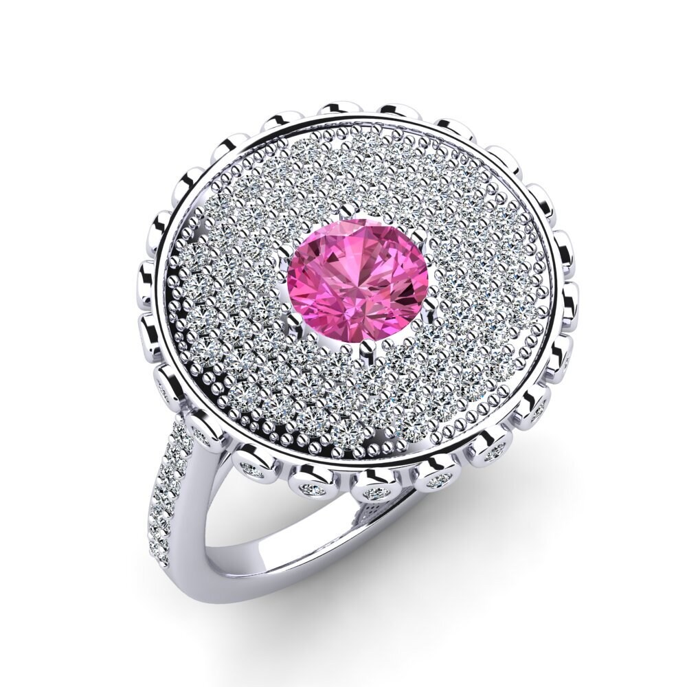 Topaze Rose Bague Burt