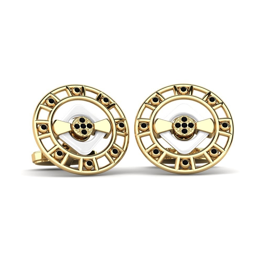 Black Sapphire Cufflink Burton