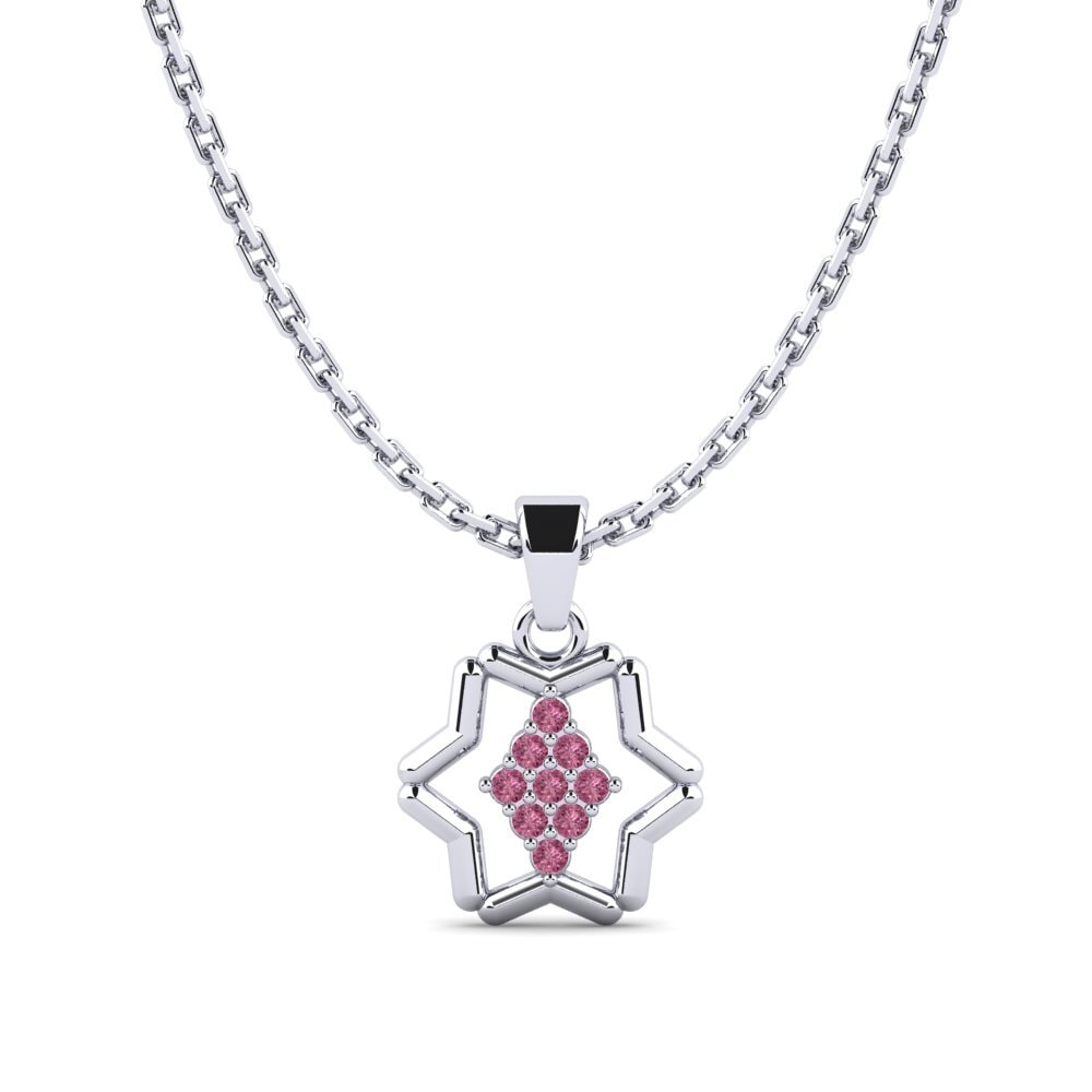 Rhodolite Garnet Women's Pendant Bushfire