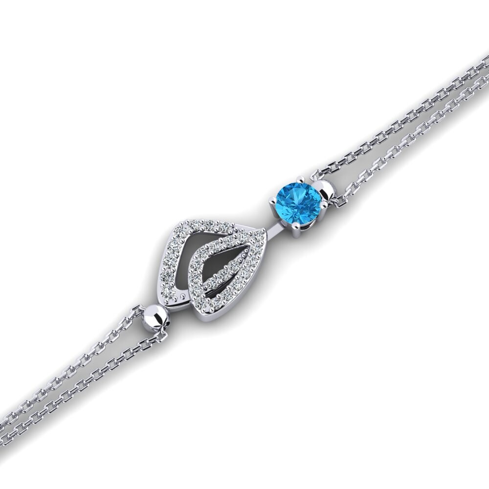Blue Topaz Women's Bracelet Buyons
