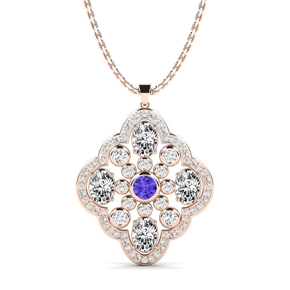 Tanzanite Pingente Feminino Byam
