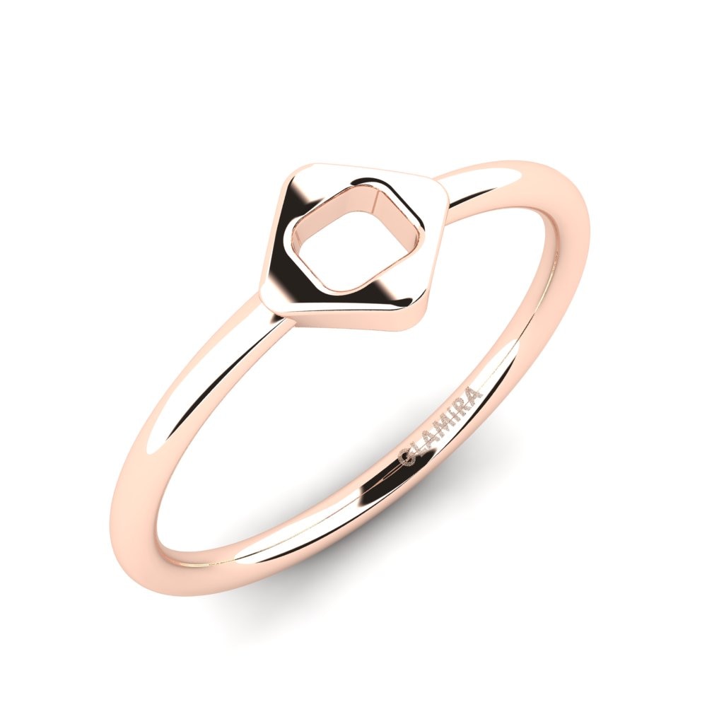 Oro Rosso 375 Anello Cackle