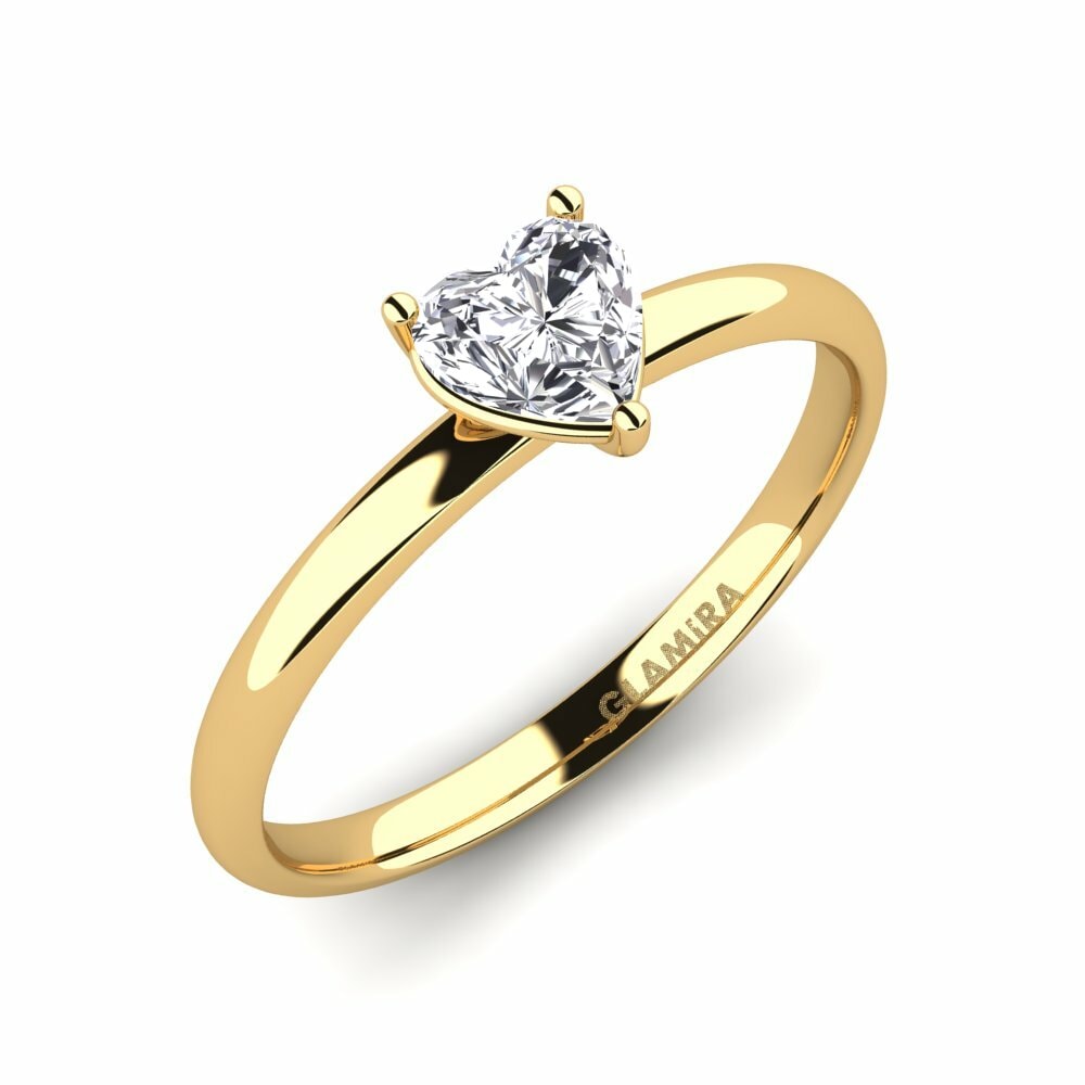 9k Yellow Gold Women's Ring Cadieux