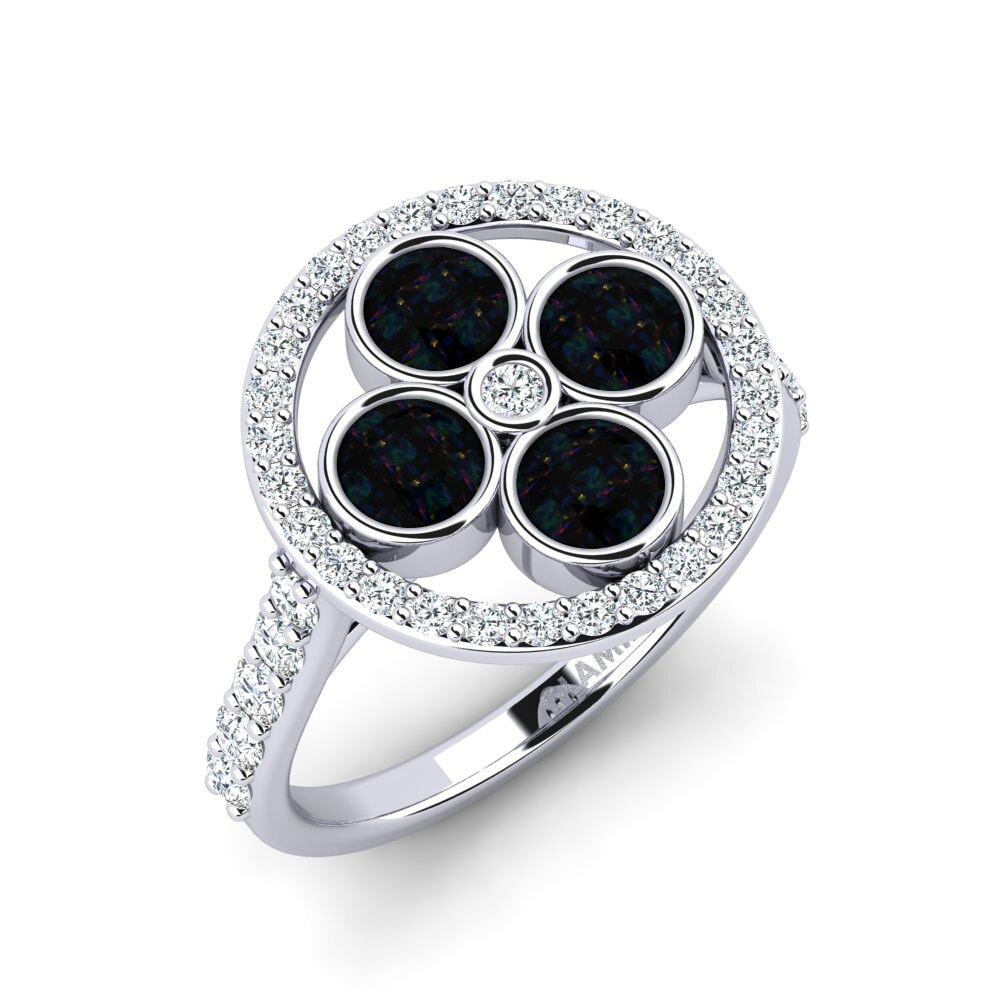 Black Opal Ring Cafarderra