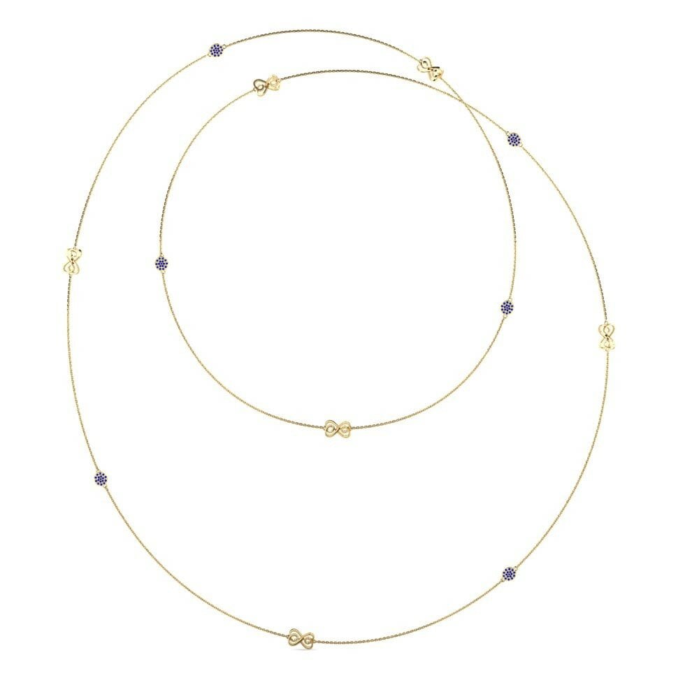 Sapphire Women's Necklace Cairan