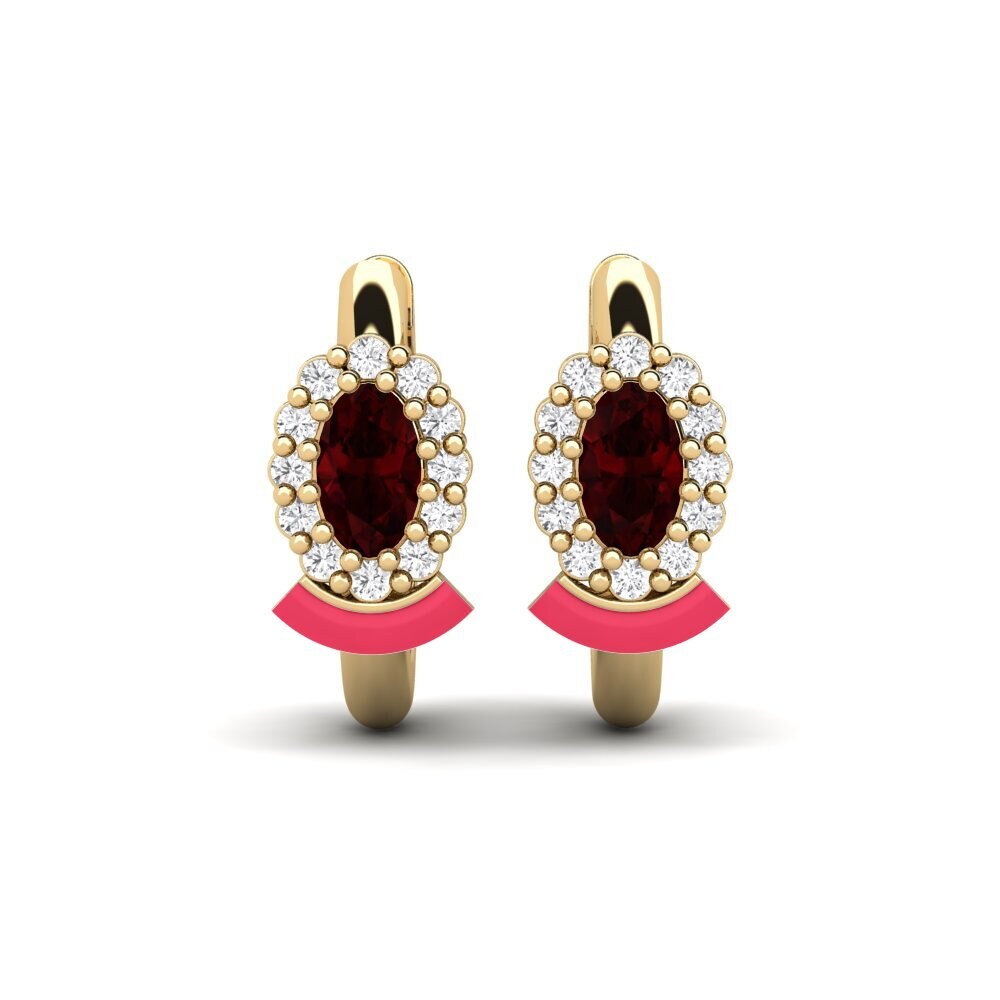 Garnet Women's Earring Cairns