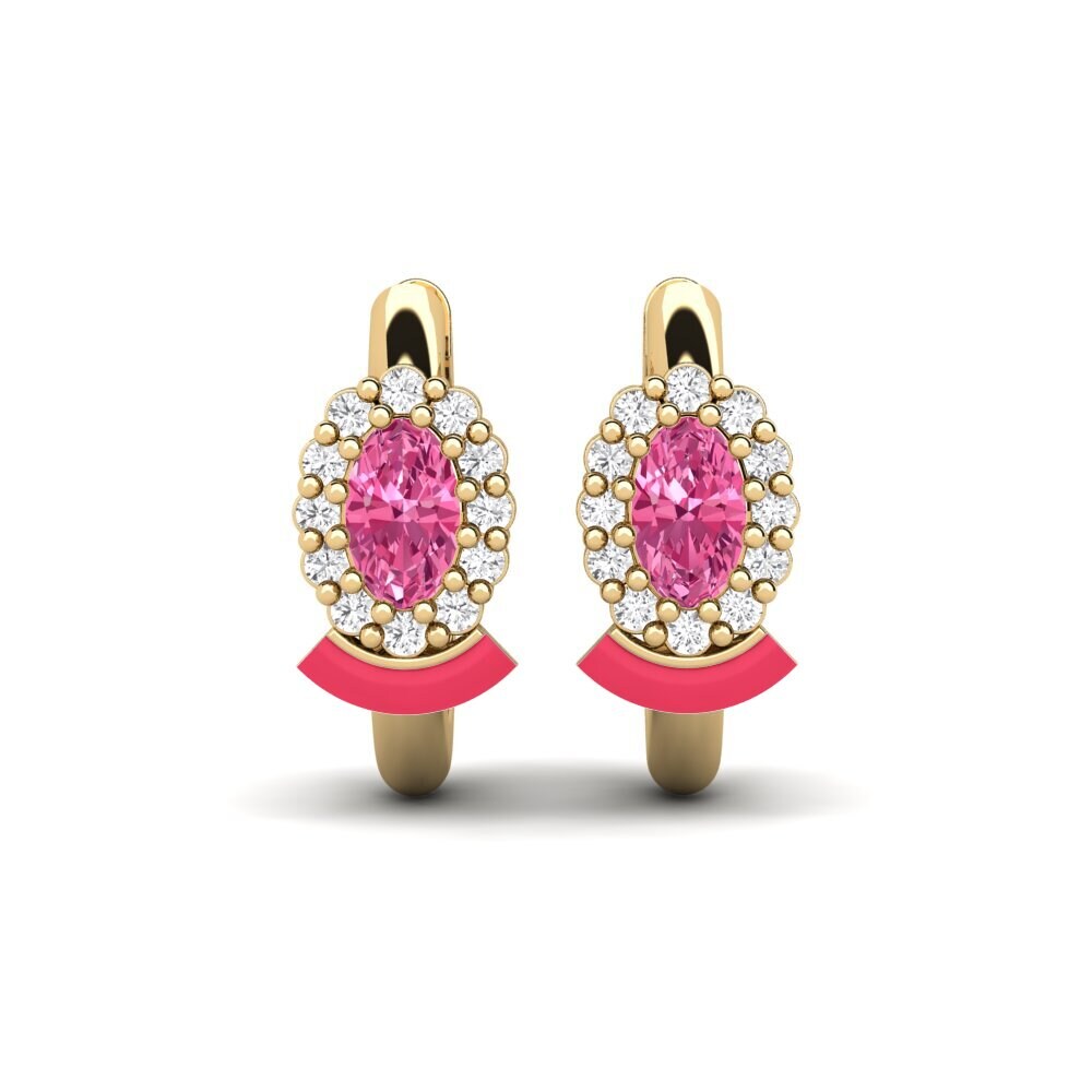 Pink Tourmaline Women's Earring Cairns