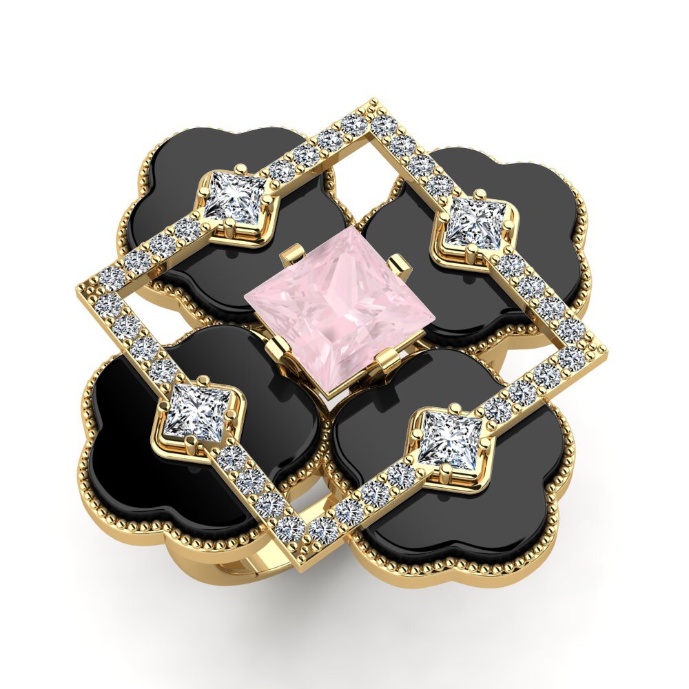 Rose Quartz Ring Caleb