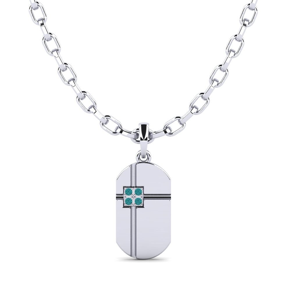 Blue Diamond Men's Pendant Calfuray