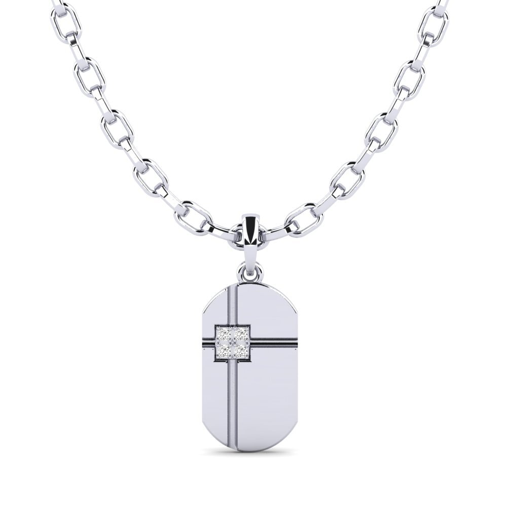 Moissanite Men's Pendant Calfuray
