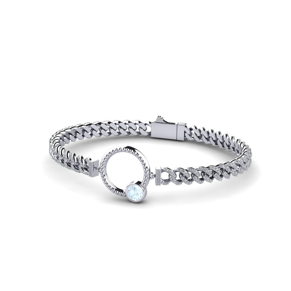 Aquamarine Women's Bracelet Calhami