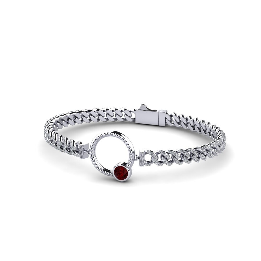 Garnet Women's Bracelet Calhami