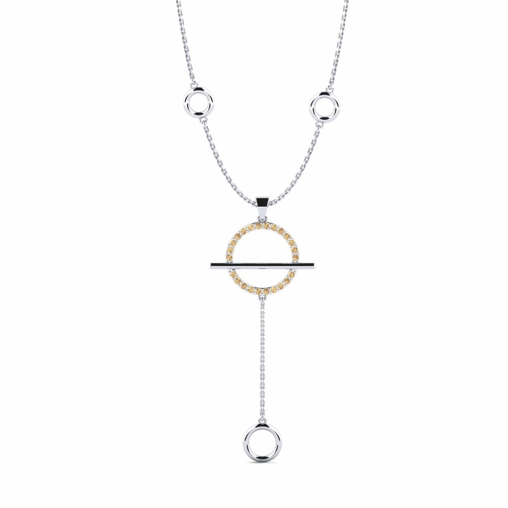 Lariat Brown Diamond Necklaces