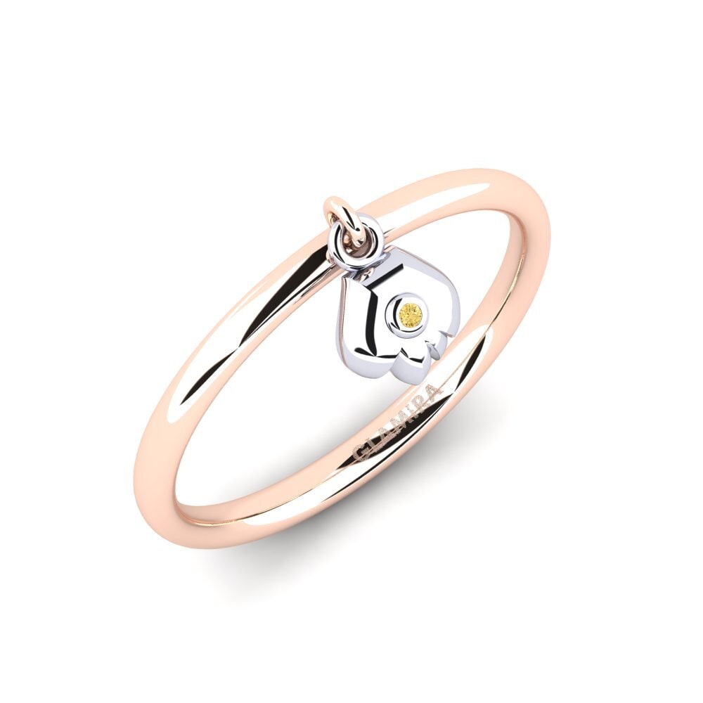 Yellow Diamond Ring Calkin