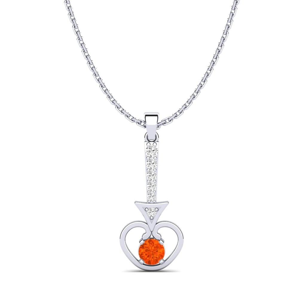 Fire-Opal Women's Pendant Callen