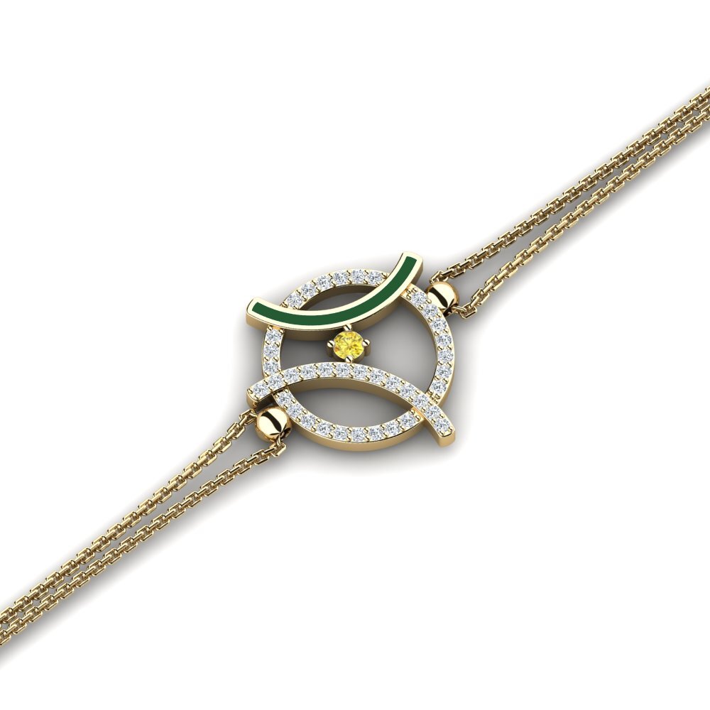 Yellow Sapphire Women's Bracelet Callisava