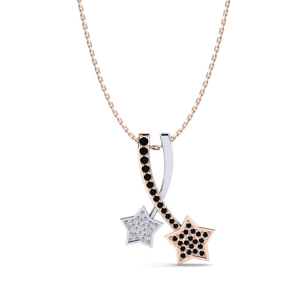 Black Sapphire Women's Pendant Calva