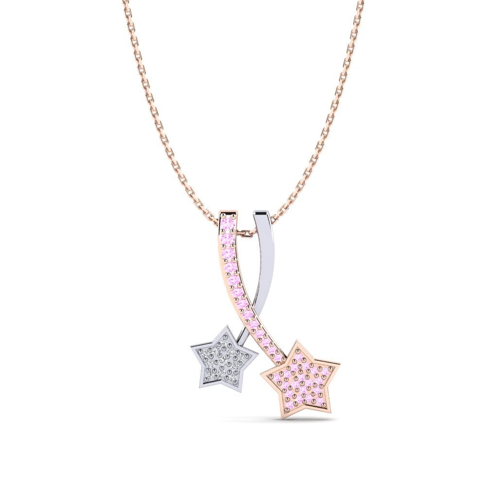 Pink Sapphire Women's Pendant Calva