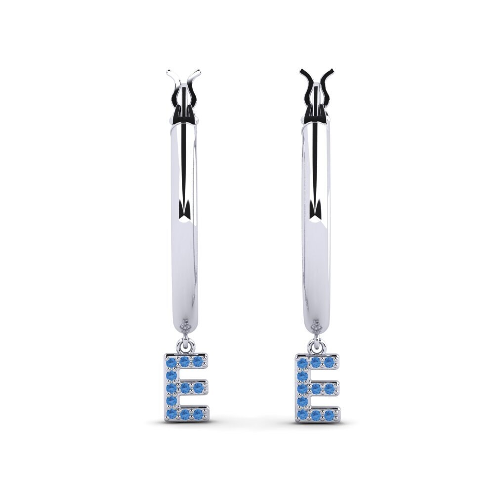 Dark Blue Zirconia Women's Earring Camara E