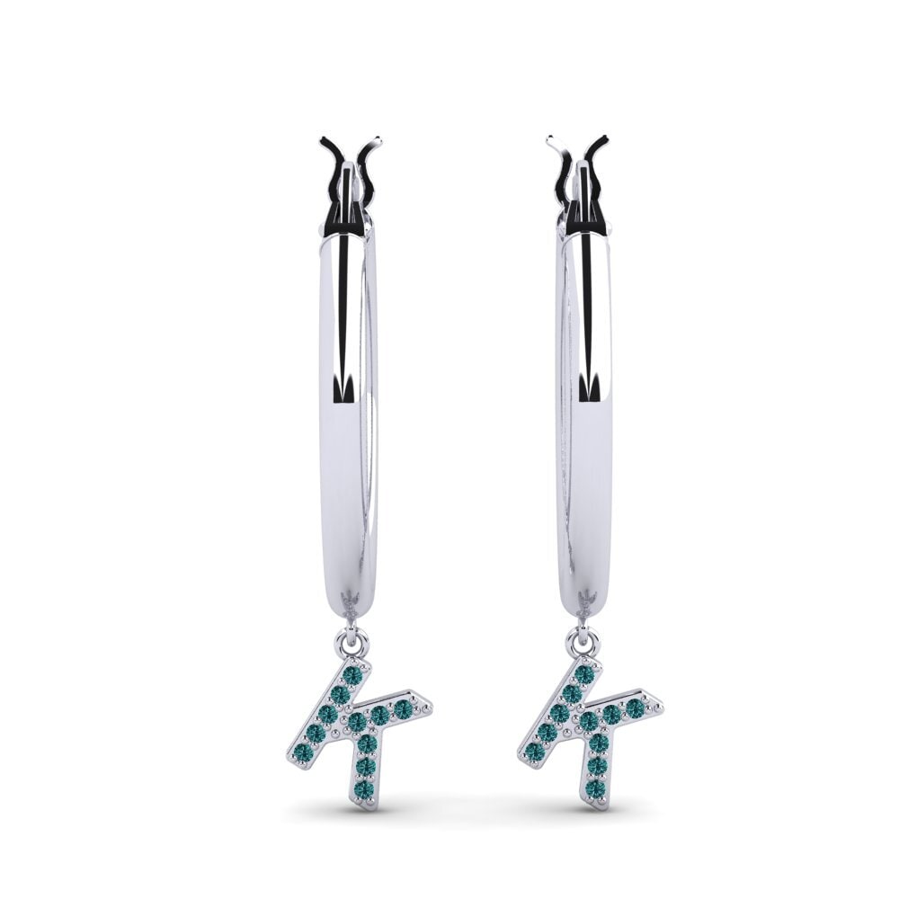 Blue Diamond Women's Earring Camara K