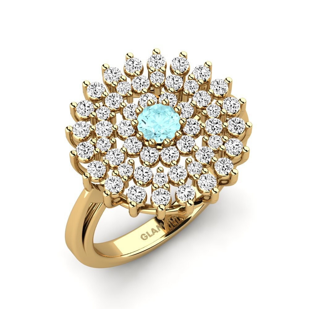 Aguamarina Anillo Camaradell
