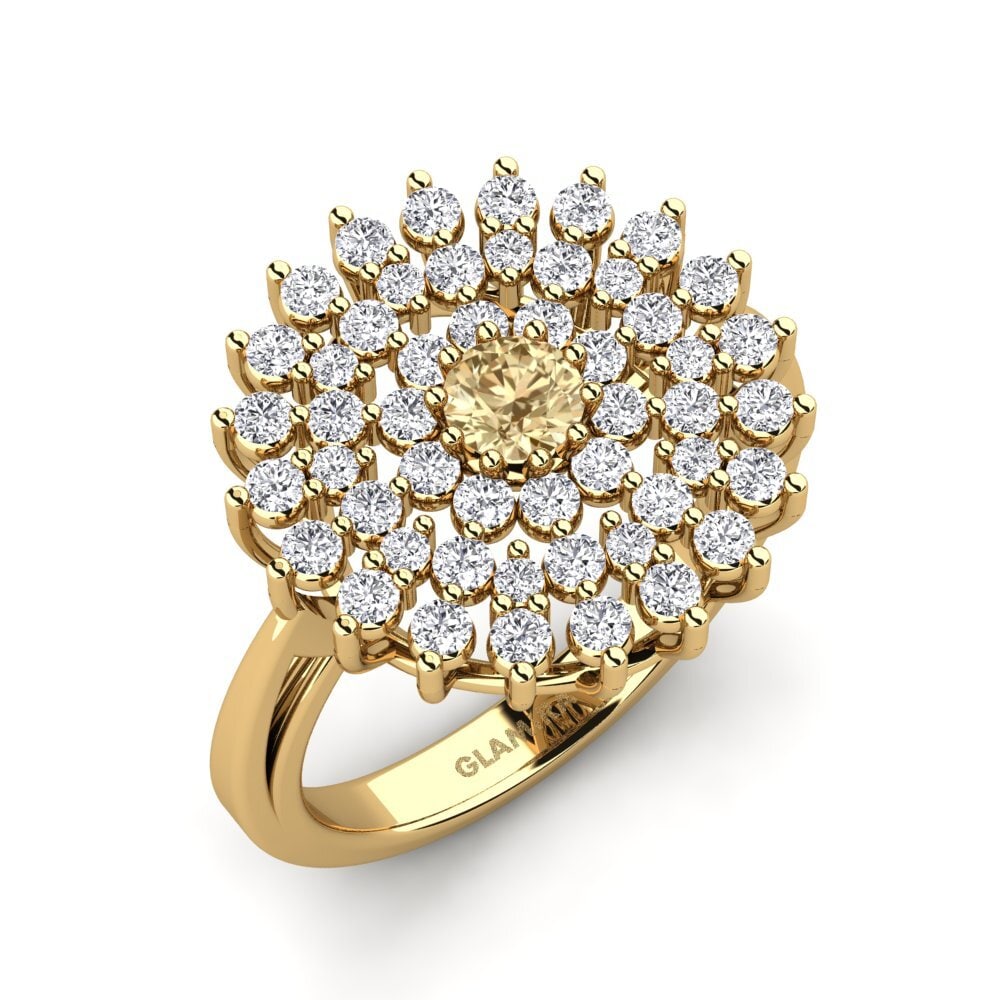 Diamante Marrone Anello Camaradell