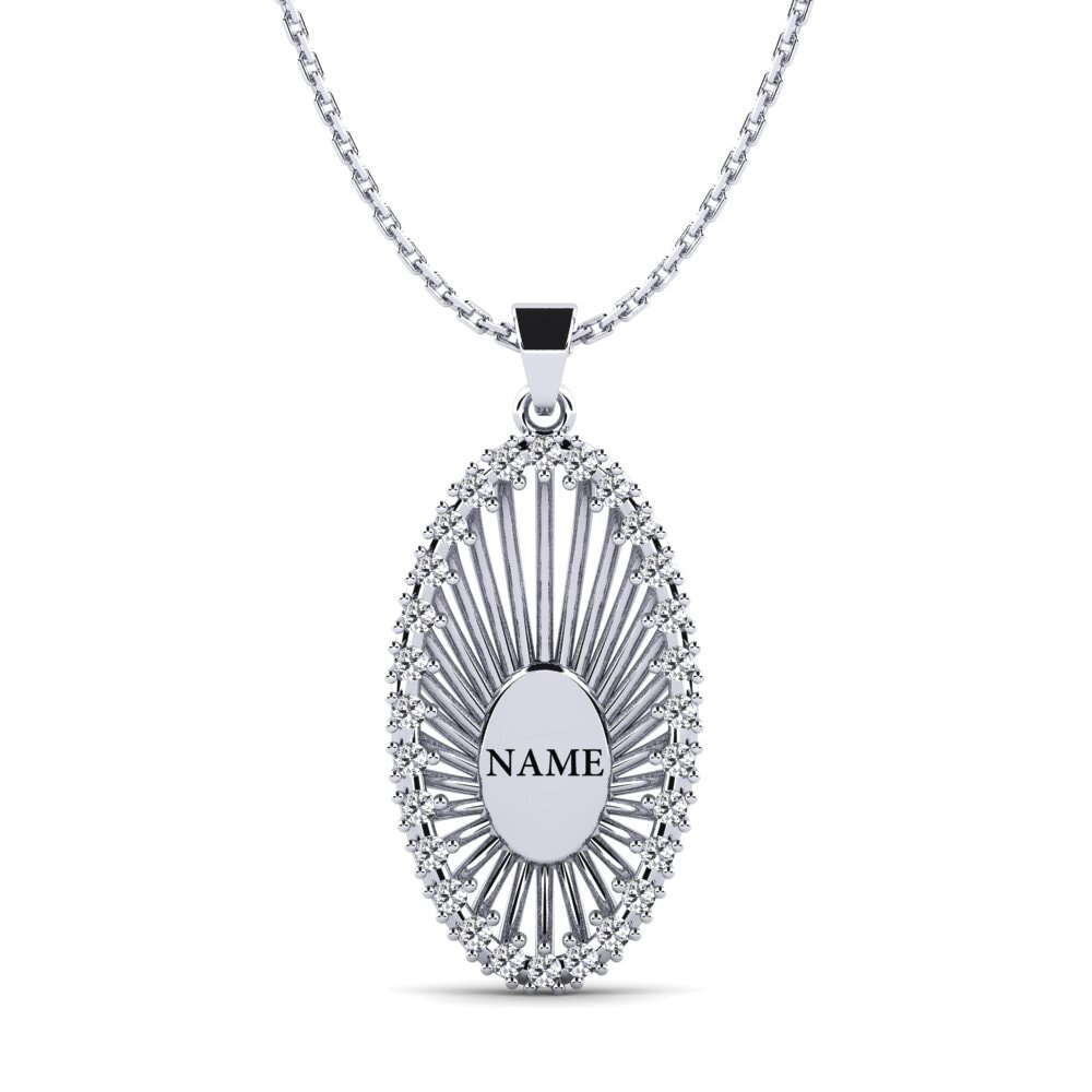Diamant Damen anhänger Camembert
