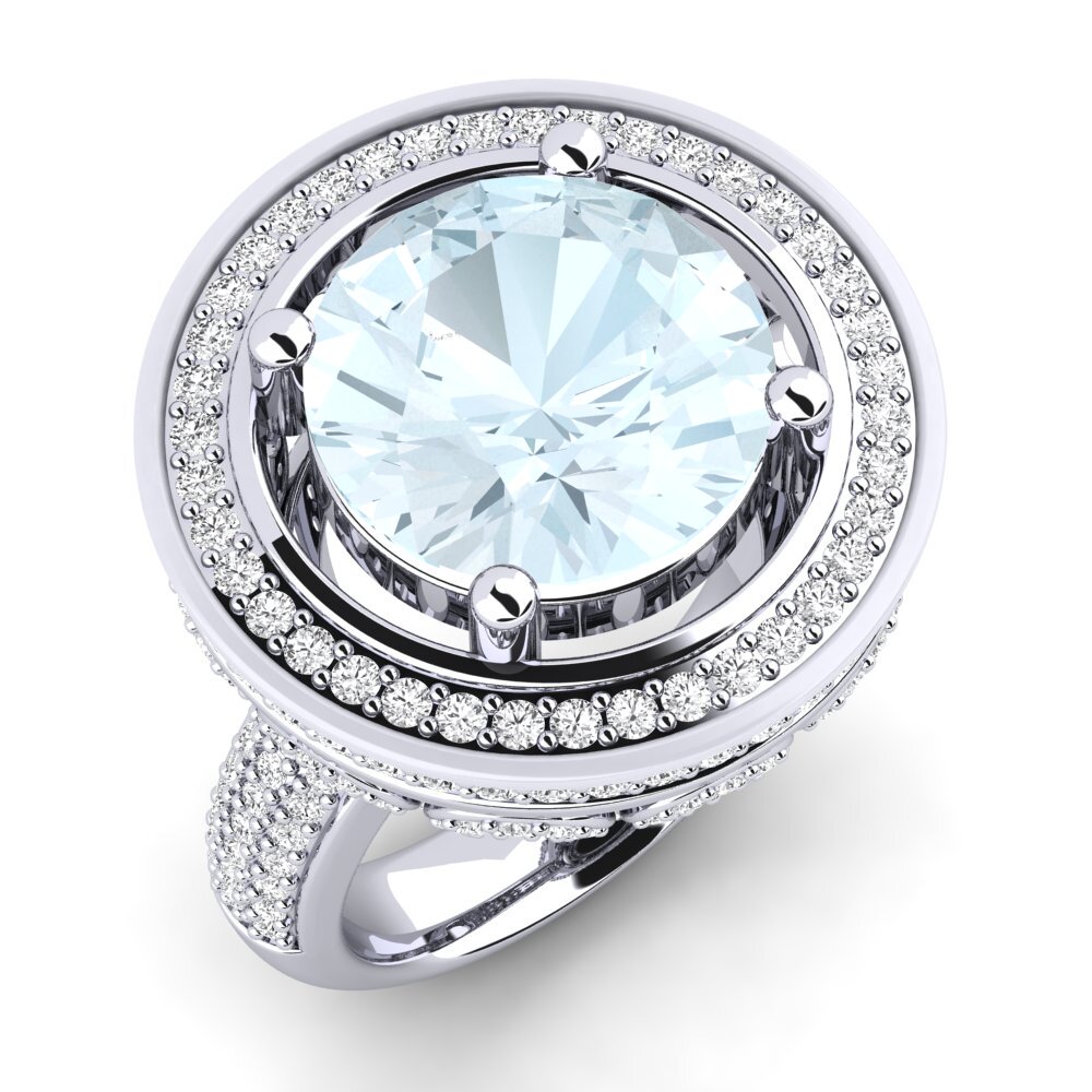 Aigue-marine Bague Camilla