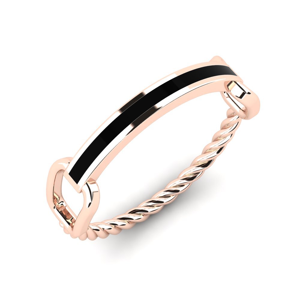14k Oro Rosa Anillo Campbell