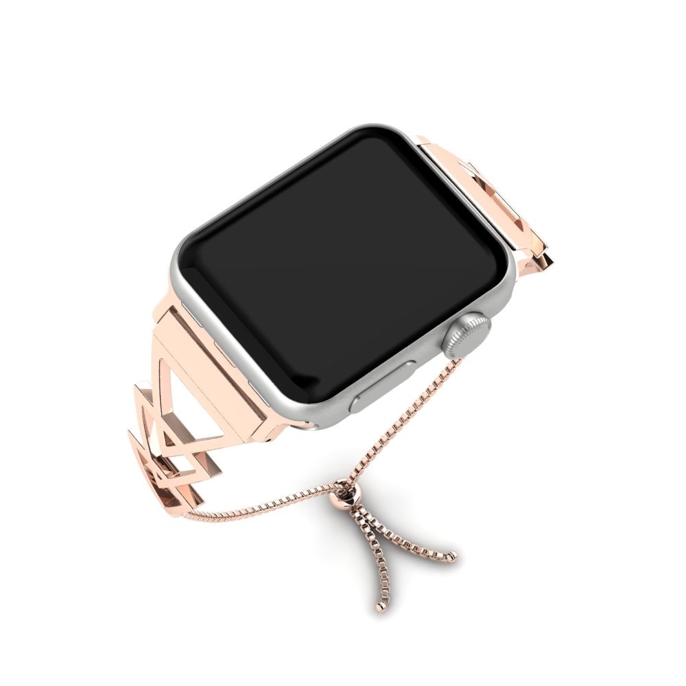 Pulseras para Apple Watch® De Reloj Apple® Campered - B Stainless Steel / 750 Red Gold