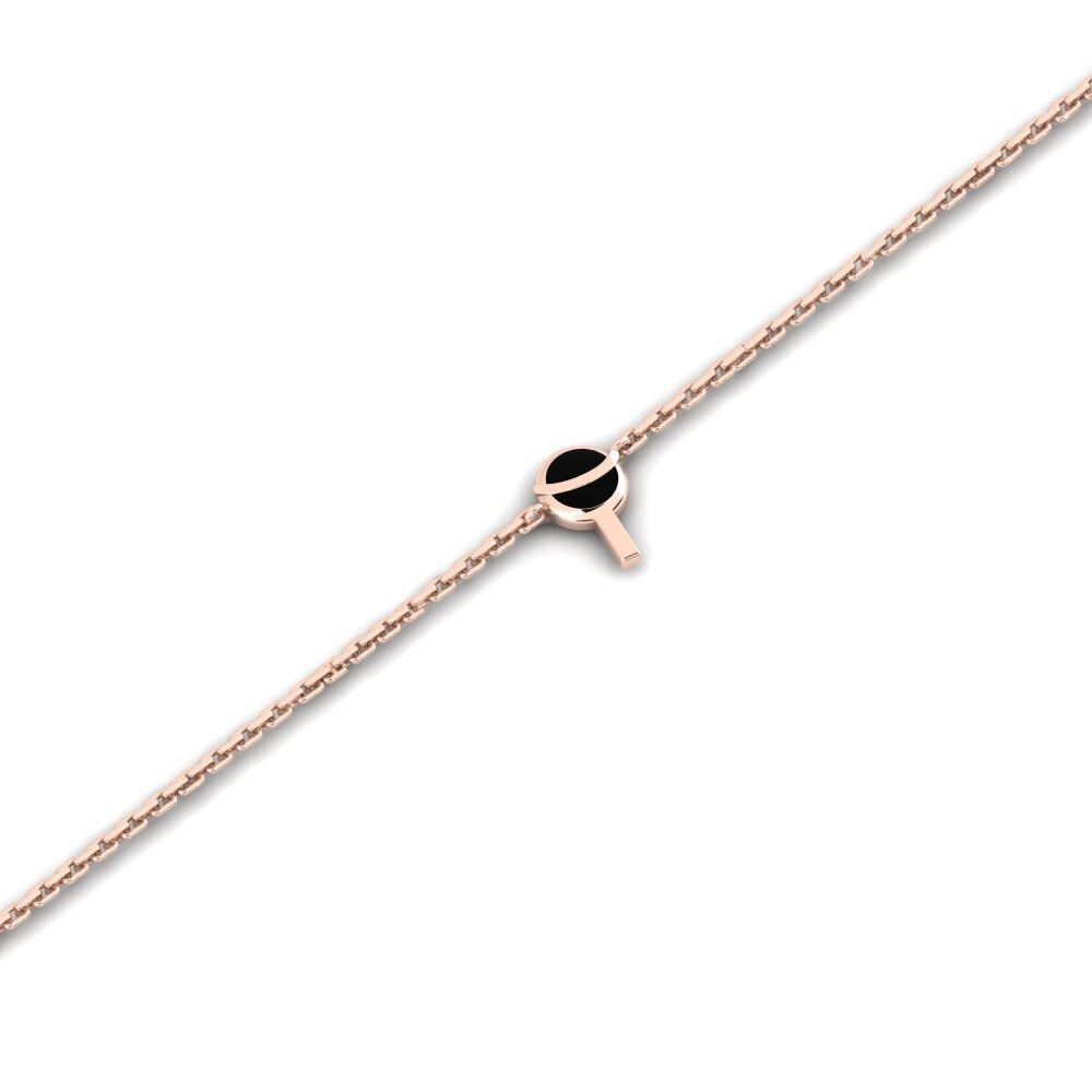 9k Oro Rosa Pulsera para Niño Canchs
